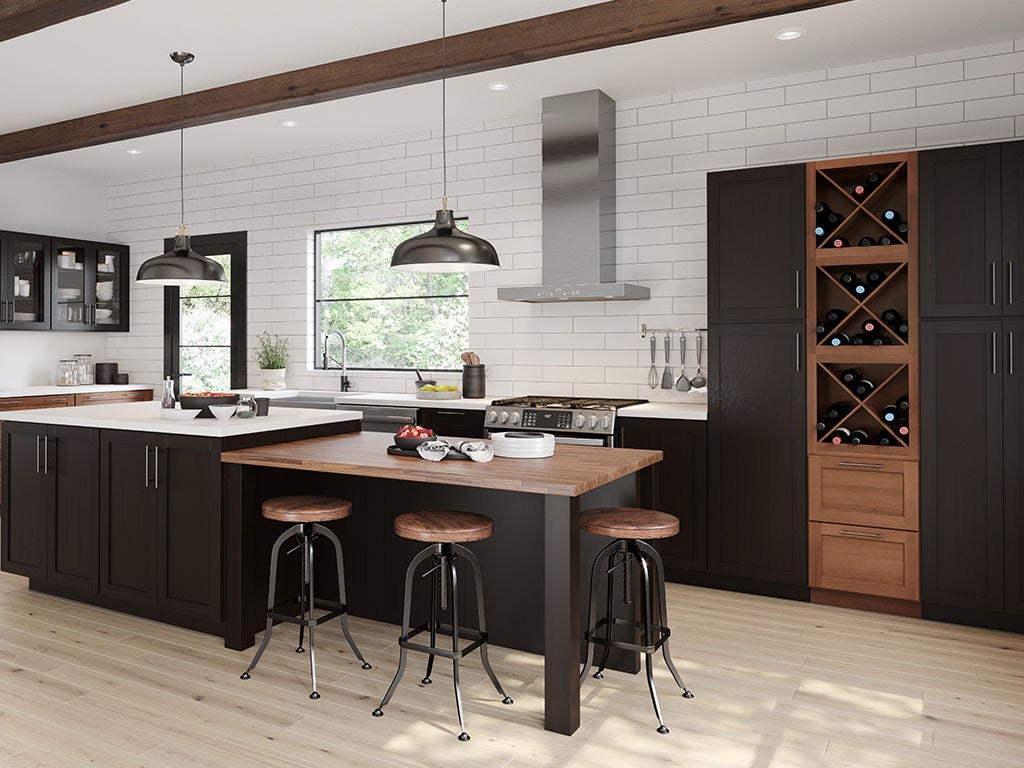 Leesburg Duraform Espresso and Maple Cognac