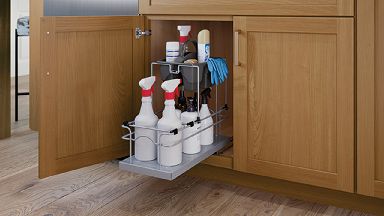 sink base storage